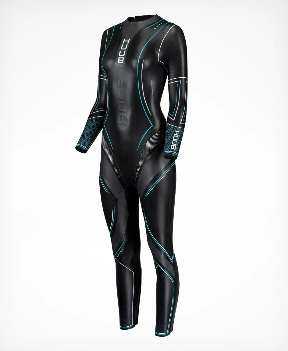 Aura 2 Triathlon Wetsuit 3:3 Sky Blue - Women's 5 Aura 2 Triathlon Wetsuit 3:3 Sky Blue - Women's - Image 3