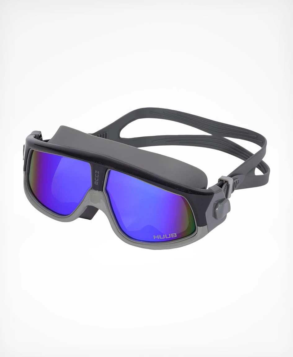 Ryft Open Water Swim Mask Grey / Matt Black - Dark Smoke Mirror 4 Ryft Open Water Swim Mask Grey / Matt Black - Dark Smoke Mirror - Image 2