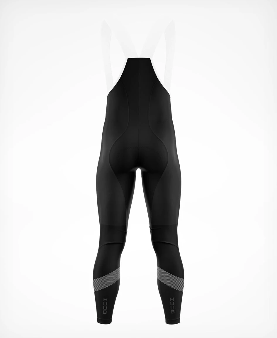 England Rugby Thermal Bib Tight Black- Women's 4 England Rugby Thermal Bib Tight Black- Women's - Image 2