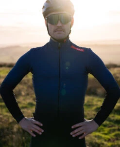 4882 Thermal Long Sleeve Cycle Jersey - Men's -Athlete Outfit 4882 Long Sleeve Thermal Jersey 01