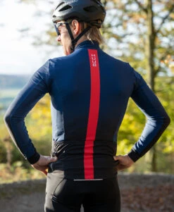 4882 Thermal Long Sleeve Cycle Jersey - Men's -Athlete Outfit 4882 Long Sleeve Thermal Jersey 05