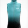 Althea Cycling Gilet Black/Teal - Women's