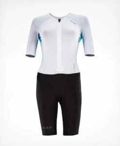Anemoi 2 | SUB22 Aero Tri Suit White/Aqua - Women's