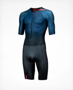 Earo Pro Aero Tri Suit - Men's -Athlete Outfit Earo Pro Product Imagery F45 S