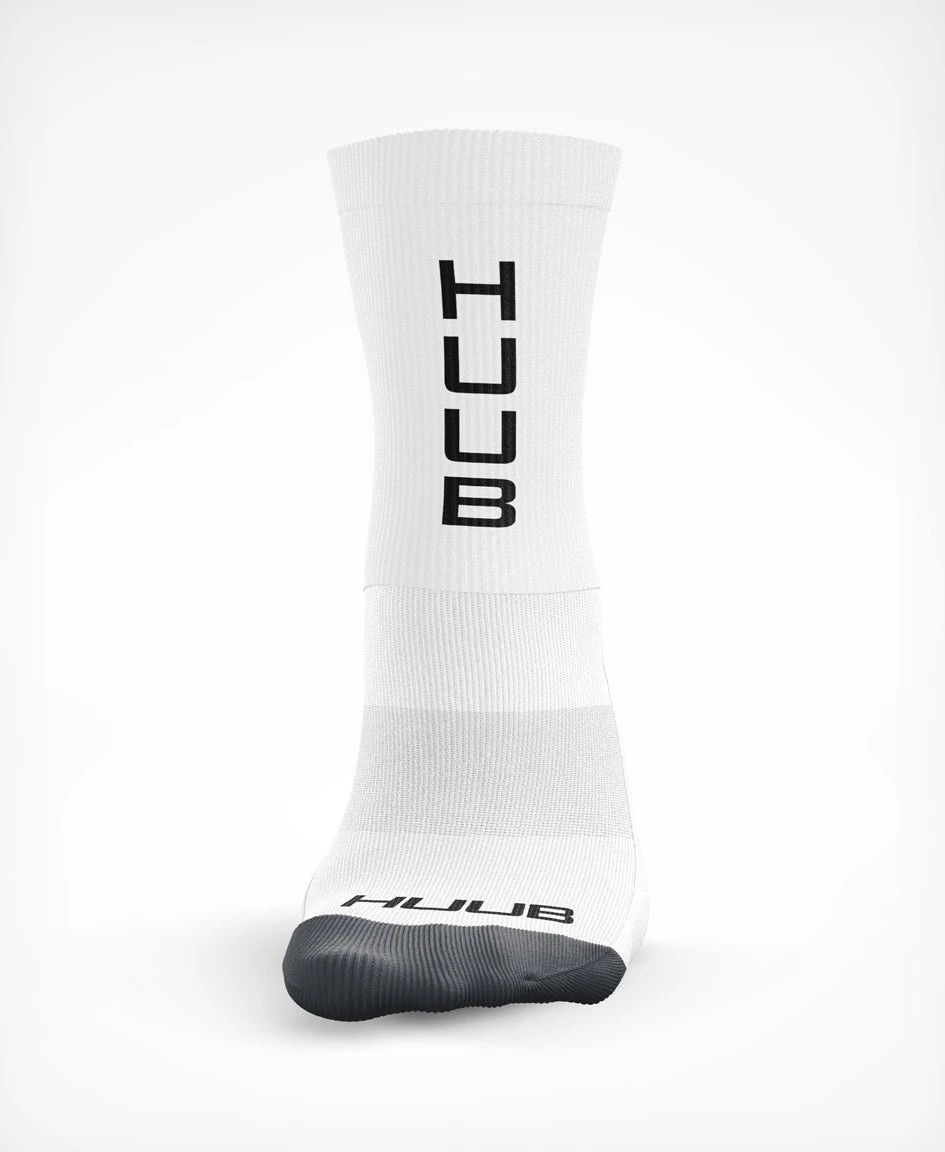HUUB Cycling Sock - White 5 HUUB Cycling Sock - White - Image 3