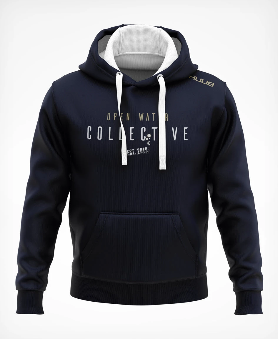 Open Water Collective Hoodie - French Navy 4 Open Water Collective Hoodie - French Navy - Image 2