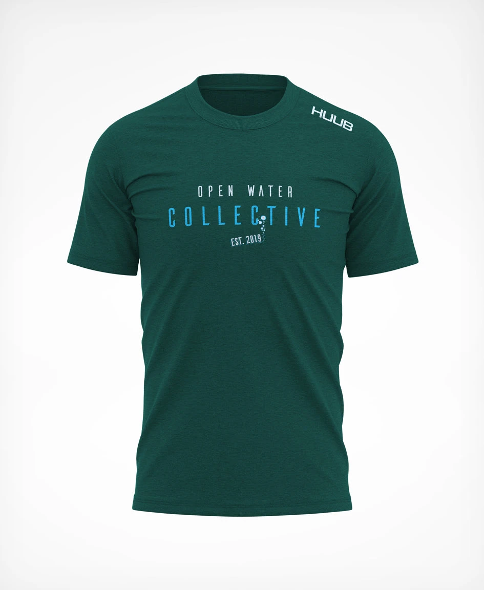 Open Water Collective T-Shirt - Glazed Green 3 Open Water Collective T-Shirt - Glazed Green
