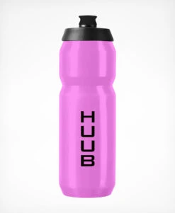 Water Bottle 750ml 10 Water Bottle 750ml -Athlete Outfit HUUB Pink Water Bottle Product Imagery F