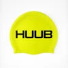 Silicone Swim Cap - Fluo Yellow -Athlete Outfit HUUBSiliconeSwimCapYellowFlat