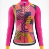 Her Spirit Thermal Long Sleeve Jersey Patchwork - Women's -Athlete Outfit HerSpirit NewColourway ProductImagery LSTJ F S