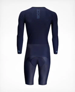 Aero Track/TT Speed Suit - Plum -Athlete Outfit JK9 Skinsuit Rear