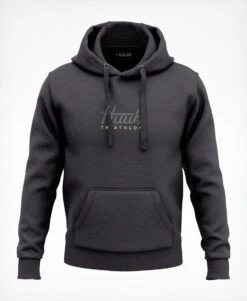 Racing On Empty Hoodie Charcoal