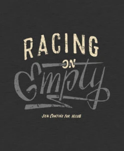 Racing On Empty T-Shirt Charcoal -Athlete Outfit JonContino RacingOnEmpty M AW S CHARCOAL