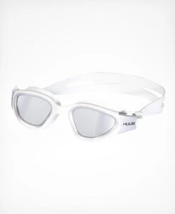 Mirage Swim Goggle - White / Silver Mirror 7 Mirage Swim Goggle - White / Silver Mirror -Athlete Outfit Mirage Angle white Studio