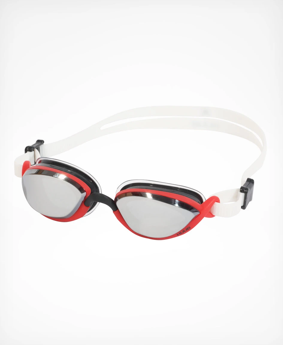 Pinnacle Air Seal Swim Goggle - White/Red 4 Pinnacle Air Seal Swim Goggle - White/Red - Image 2