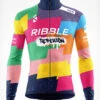 Ribble Rebellion Long Sleeve Thermal Jersey - Men's 2 Ribble Rebellion Long Sleeve Thermal Jersey - Men's -Athlete Outfit RibbleRebellion ProductImagery LSTJ F S