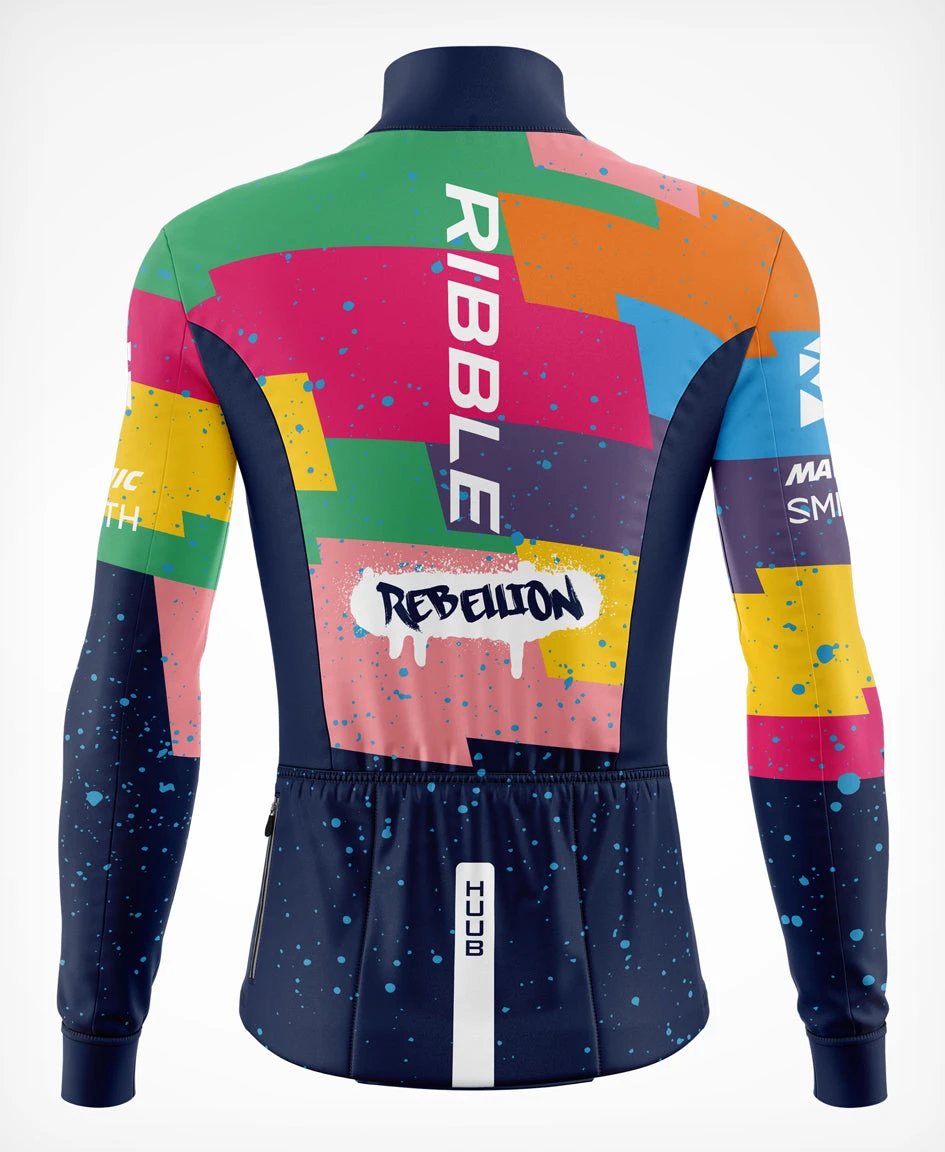 Ribble Rebellion Long Sleeve Thermal Jersey - Men's 4 Ribble Rebellion Long Sleeve Thermal Jersey - Men's - Image 2