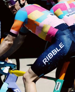 Ribble Rebellion Bib Shorts - Men's -Athlete Outfit RibbleRebellion ProductImagery Lifestyle2