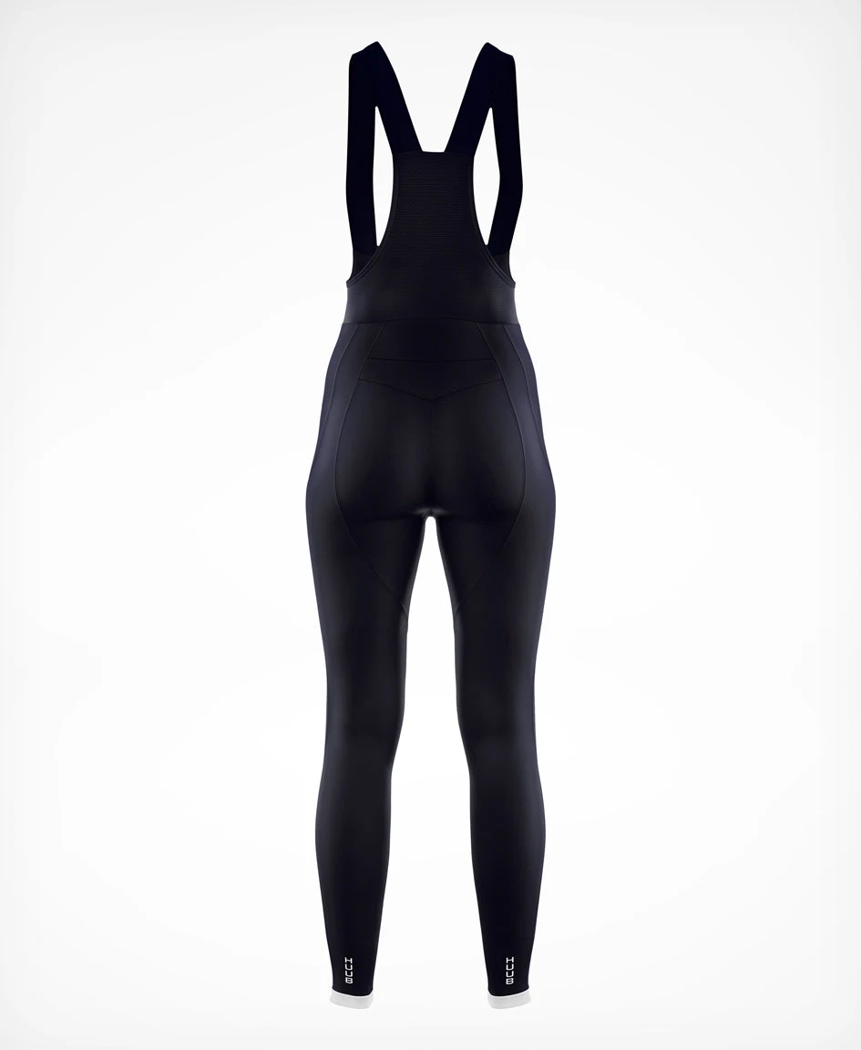 La Fleur Thermal Bib Tights Navy - Women's 4 La Fleur Thermal Bib Tights Navy - Women's - Image 2