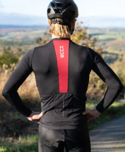 Strada Long Sleeve Thermal Jersey - Men's -Athlete Outfit STRADALSPACK01 08