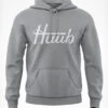 Script Hoodie - Grey 1 Script Hoodie - Grey -Athlete Outfit Script Hoodie Grey Round Toggle F S
