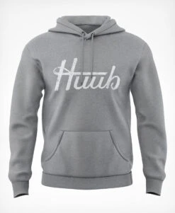 Script Hoodie - Grey
