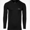 Seamless Long Sleeve Top Black - Men's -Athlete Outfit Seamless LSTrainingTop Black F S