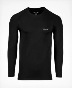 Seamless Long Sleeve Top Black - Men's