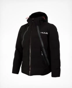 Winter Puffer Jacket- Men's -Athlete Outfit Winter Jacket Product Imagery HoodDown 45 Studio