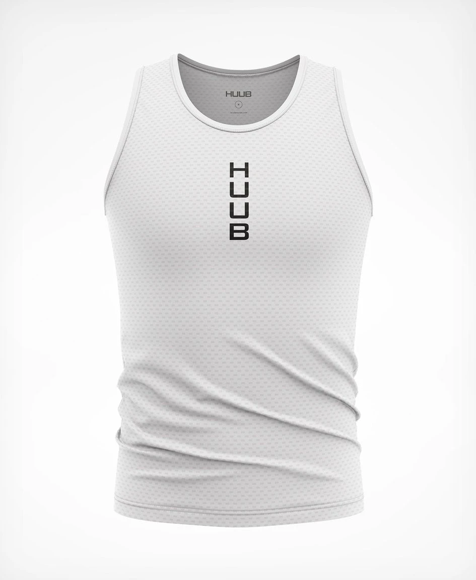 Essential Sleeveless Tech Baselayer - White 3 Essential Sleeveless Tech Baselayer - White